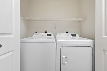In unit washers and dryers